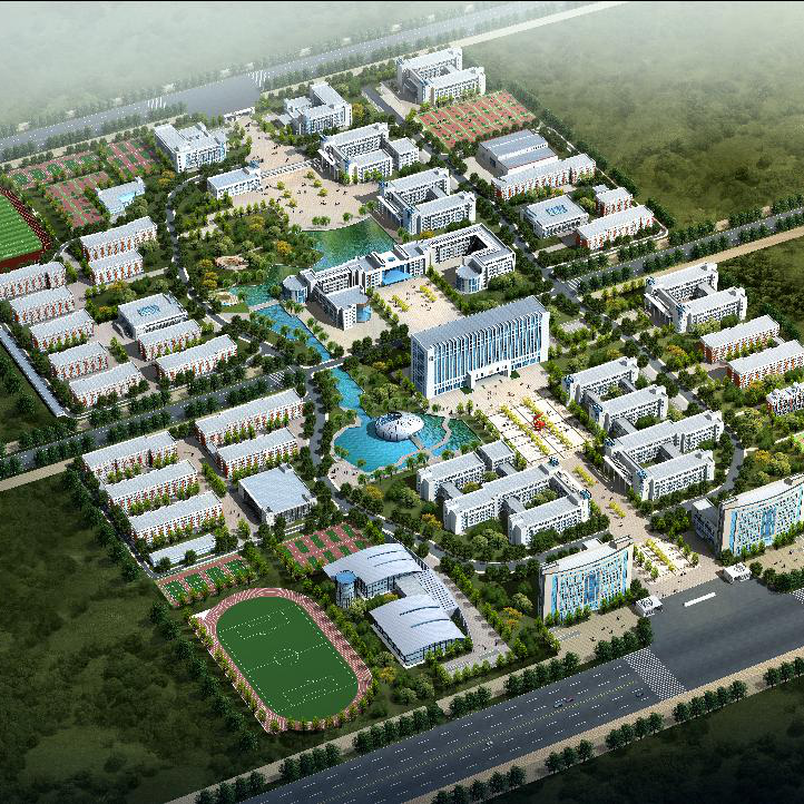 機電專科學校圖書樓、綜合樓、食堂